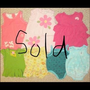 SOLD! 21 Pieces - Summer Shorts, Shirts, Dresses